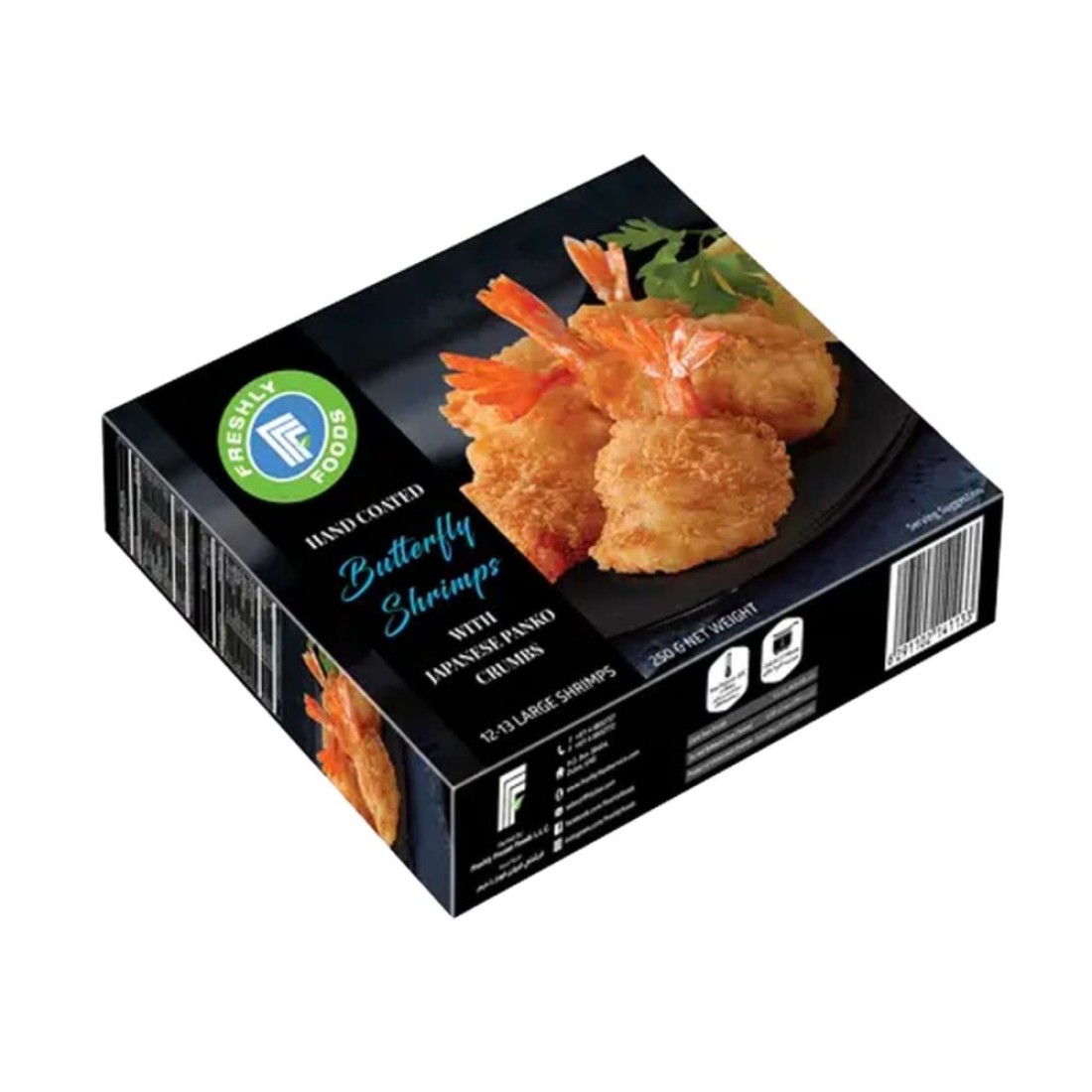 Freshly Foods Breaded Butterfly Shrimps 250g