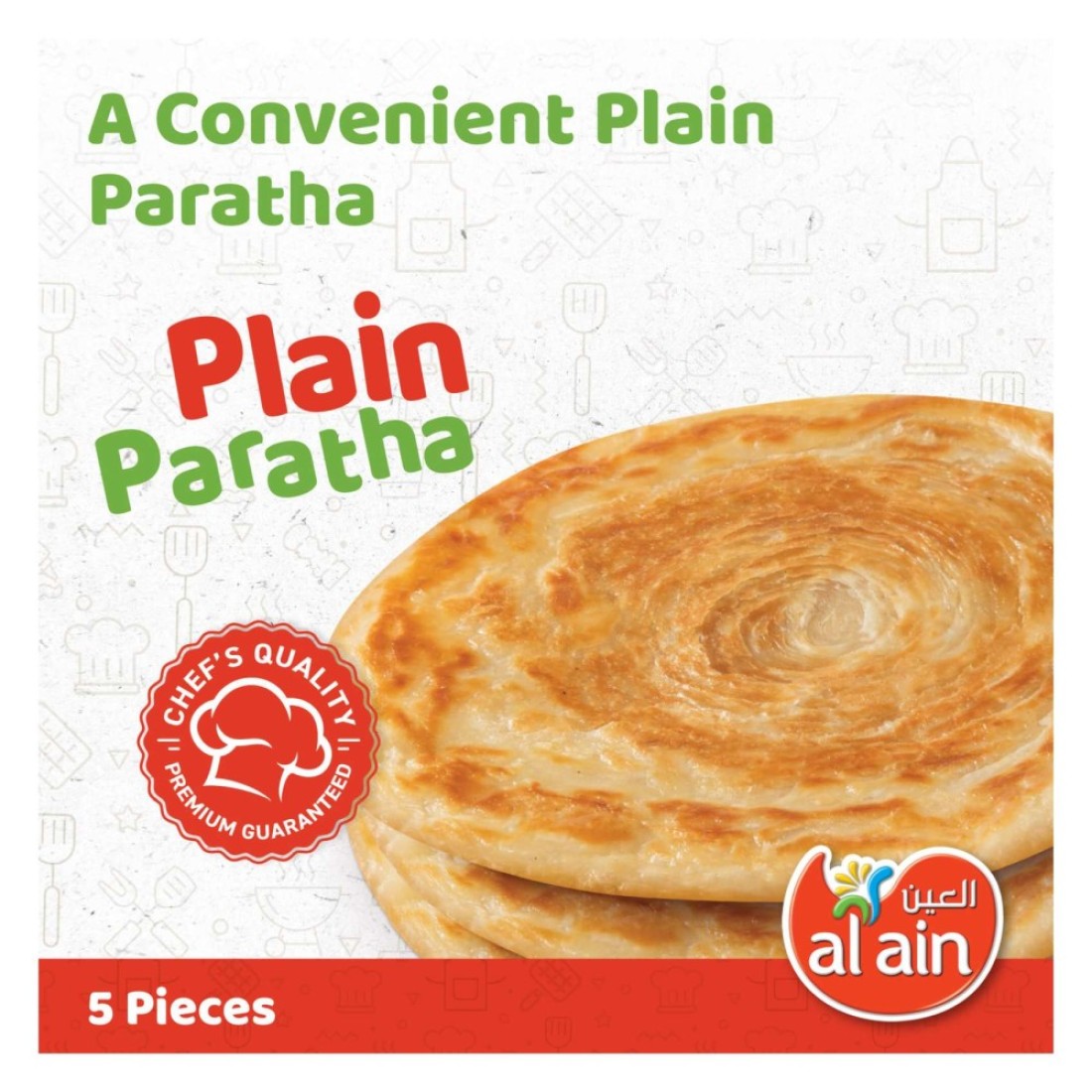 Al Ain Plain Paratha, 400g