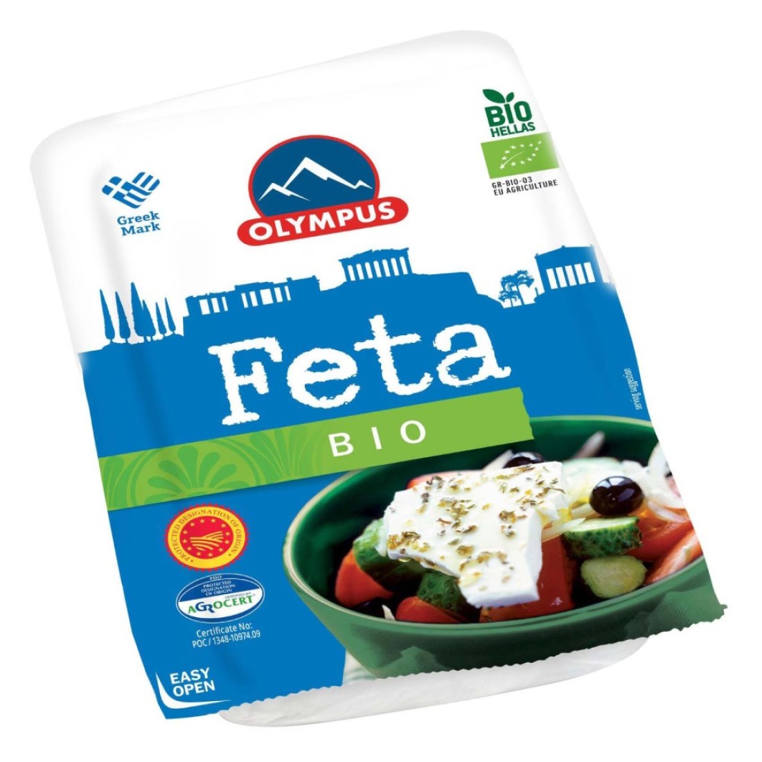 Olympus Organic Feta Pdo Cheese 150g