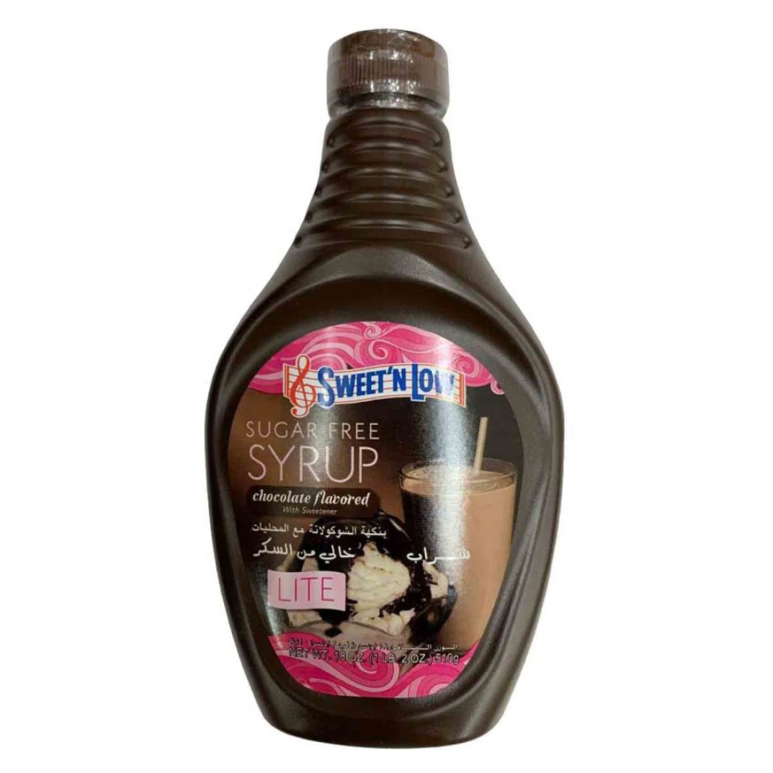 Sweet&#39;N Low Sugar Free Chocolate Syrup, 511g