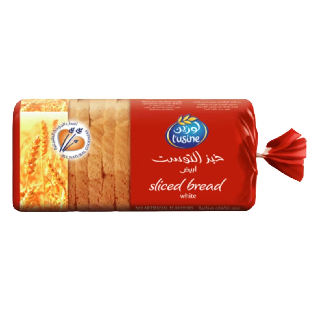 l&#39;usine Sliced White Bread 600g