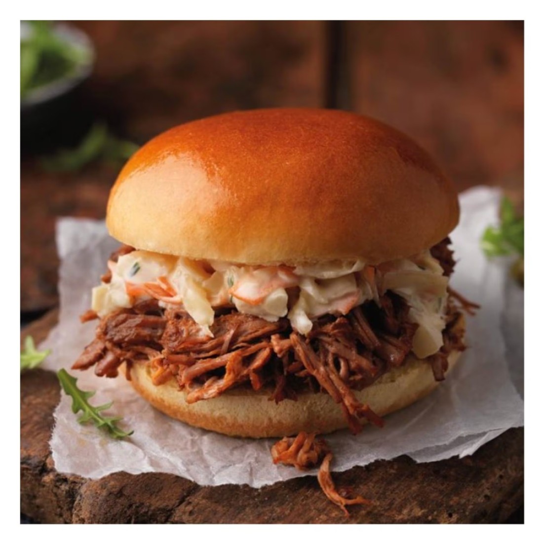 St Pierre Brioche Burger Buns 6 count