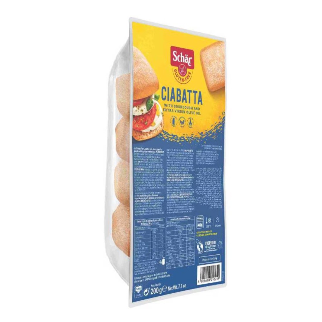 Schar Ciabatta Bread 200g
