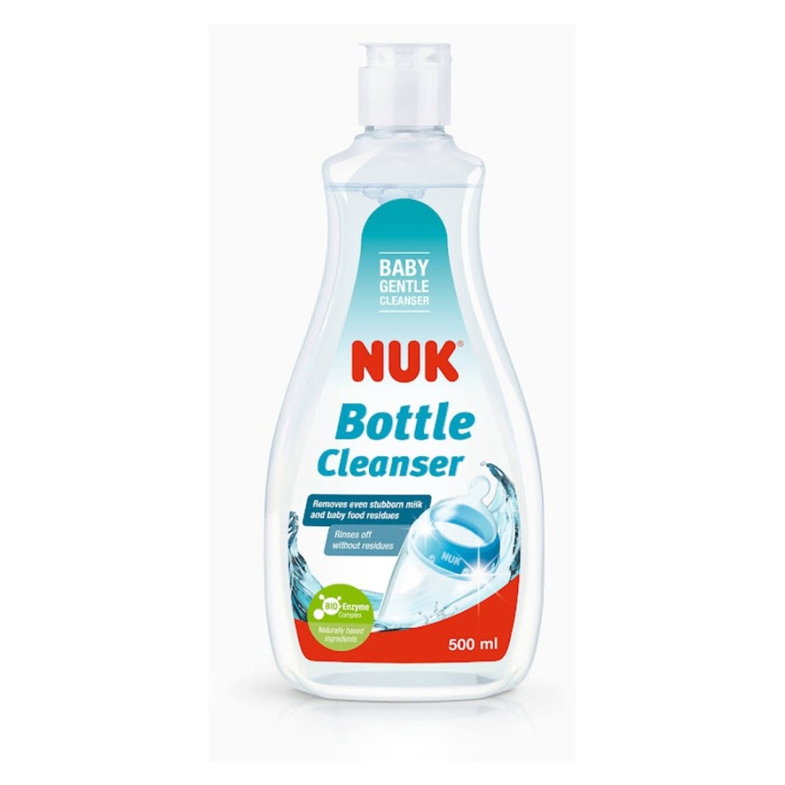 Nuk Gentle Bottle Cleanser 25037 Clear 500ml Pack of 2