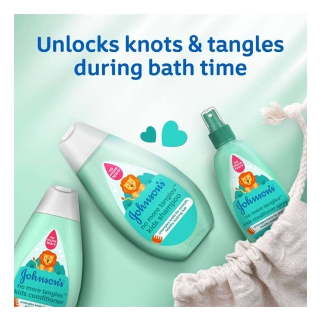 Johnson&#39;s No More Tangles Kids Conditioner Spray 200ml