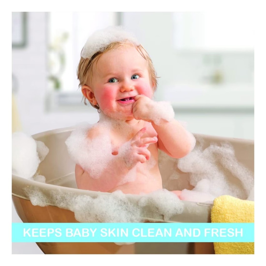 Cool &amp; Cool Baby Washing Gel White 1L