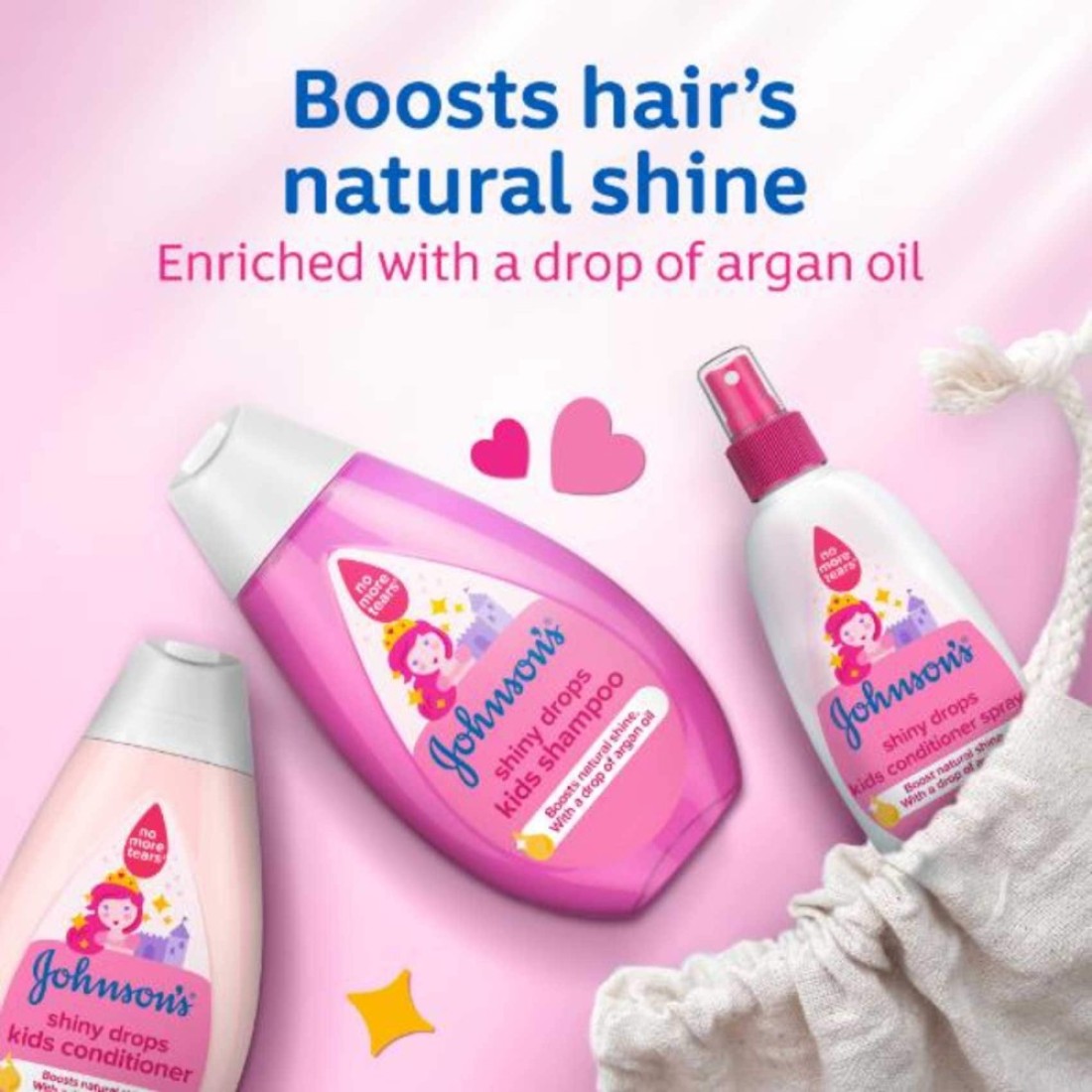 Johnson&#39;s Kids Shampoo Shiny Drops 500ml
