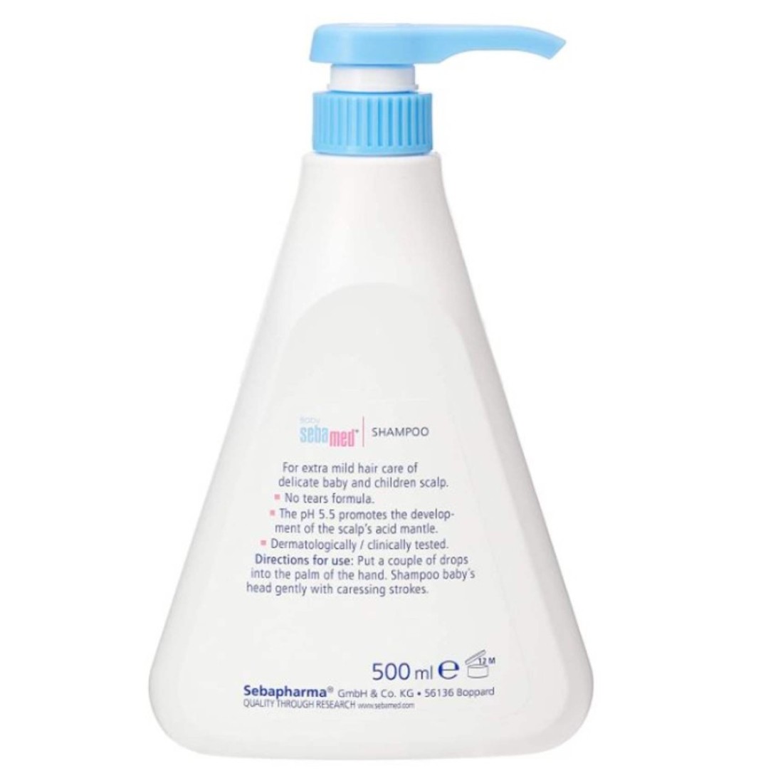Sebamed Baby Shampoo White 500ml+150ml