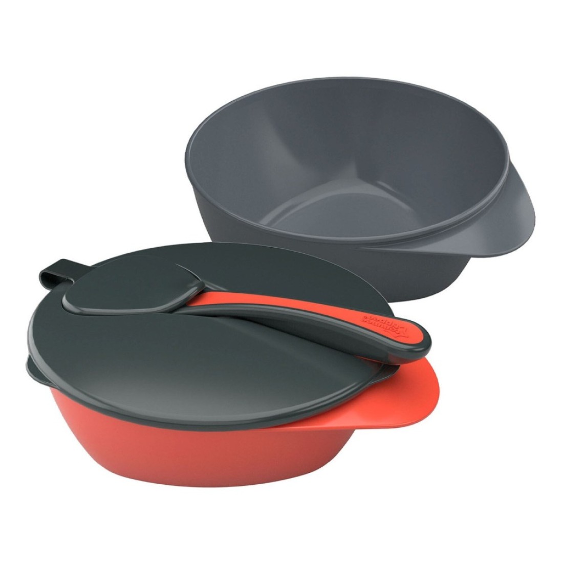 Tommee Tippee On The Go Easy Scoop Feeding Bowls With Travel Lid And Feeding Spoon TT446718