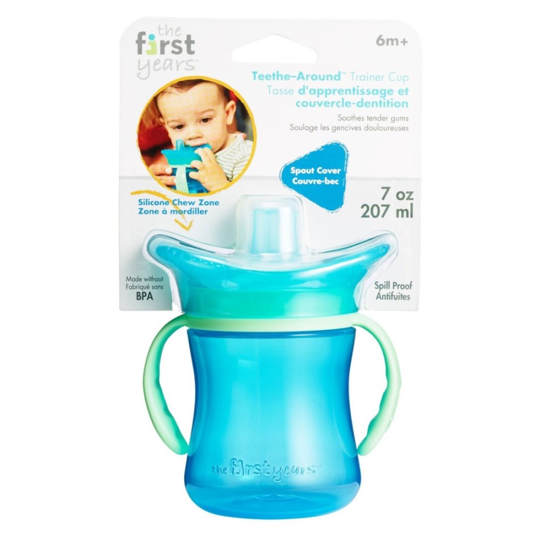 Tomy The First Years Teethe-Around Trainer Cup Y6707 207ml