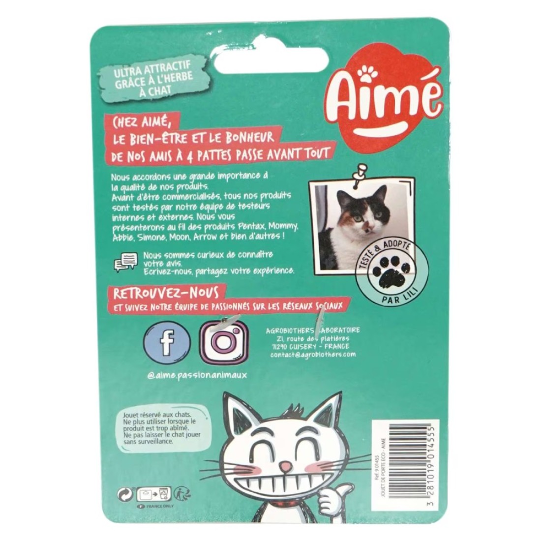 Agrobiothers Aime Eco Friendly Pet Door Toy