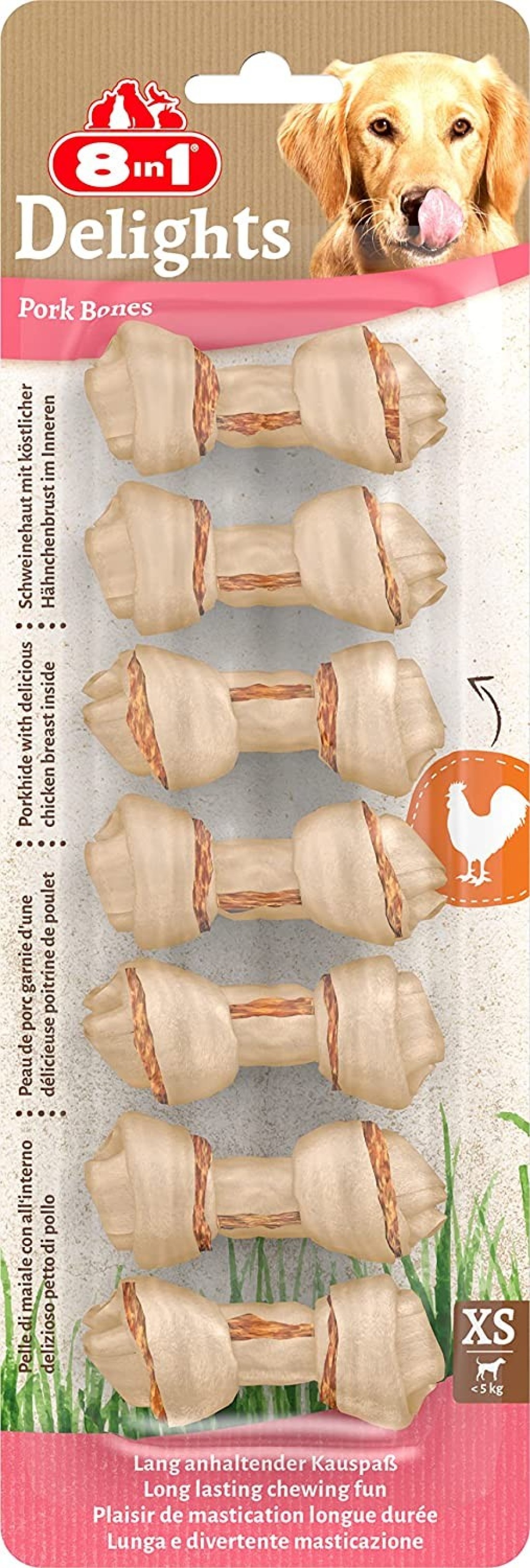 8in1 DELIGHTS pork XS 7pcs 36 XG