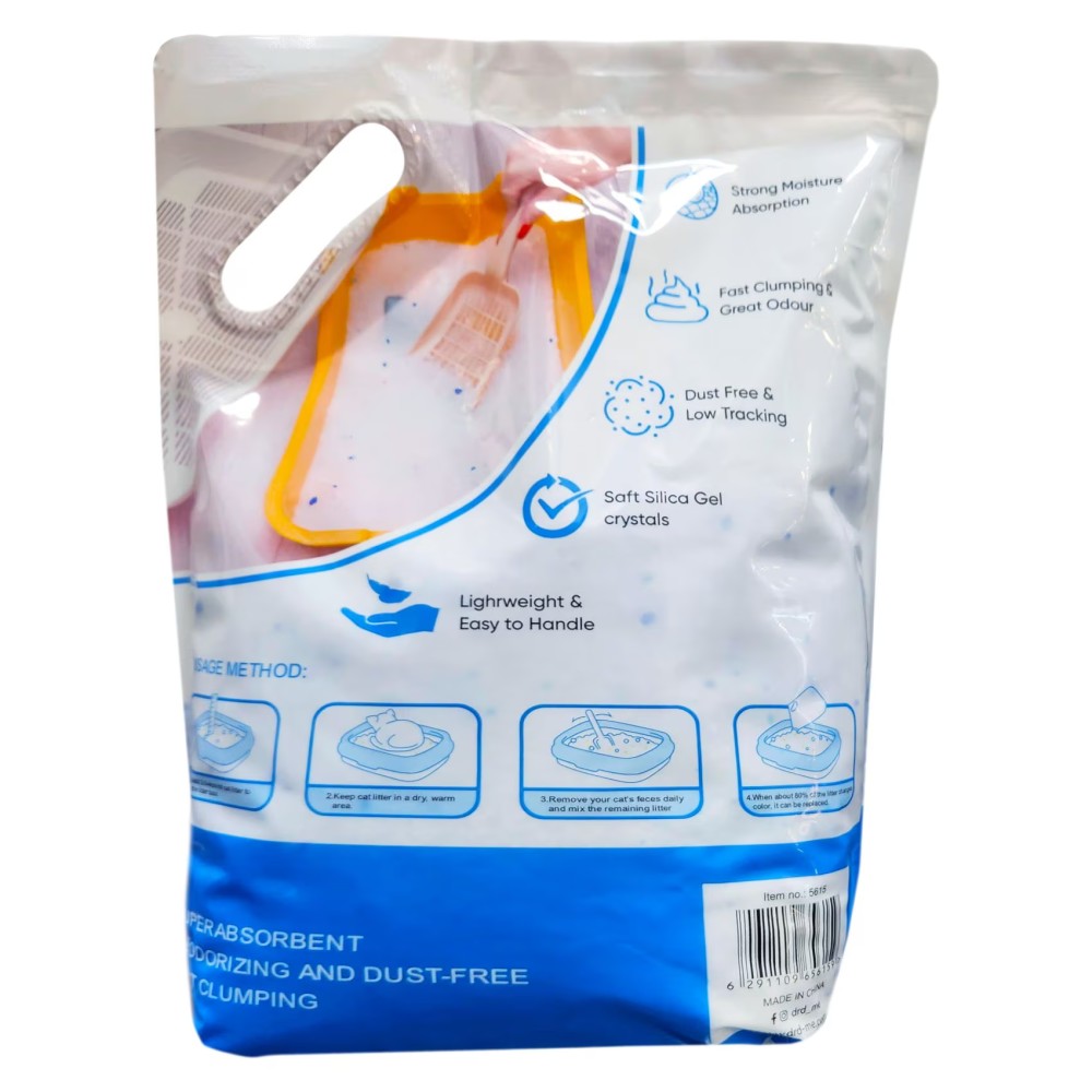 Delight Silica Antibacterial Cat Litter 4.2L