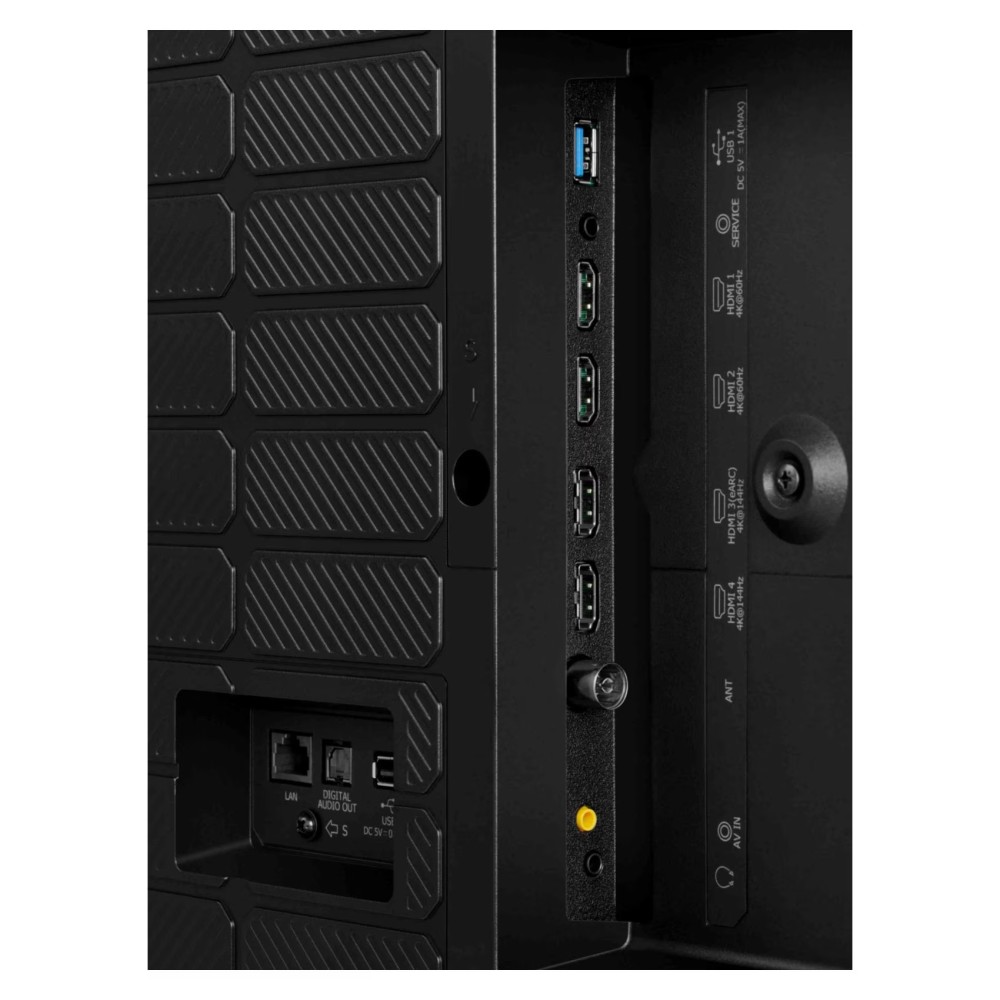هايسنس تلفزيون فئة U8 75 بوصة فائق الدقة ذكي صغير LED U8N - أسود