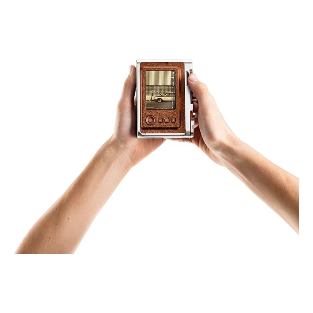Fujfilm Instax Mini Evo Camera Brown