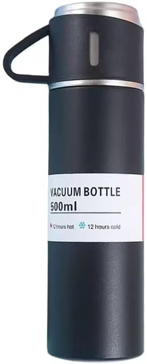 Fitto 500ML Vacuum Flask Stainless Steel Water Bottle with Gift Box Insulated Coffee Tumbler for Hot & Cold Drinks Travel Mug for Office, Home, and Outdoors Leakproof & Durable