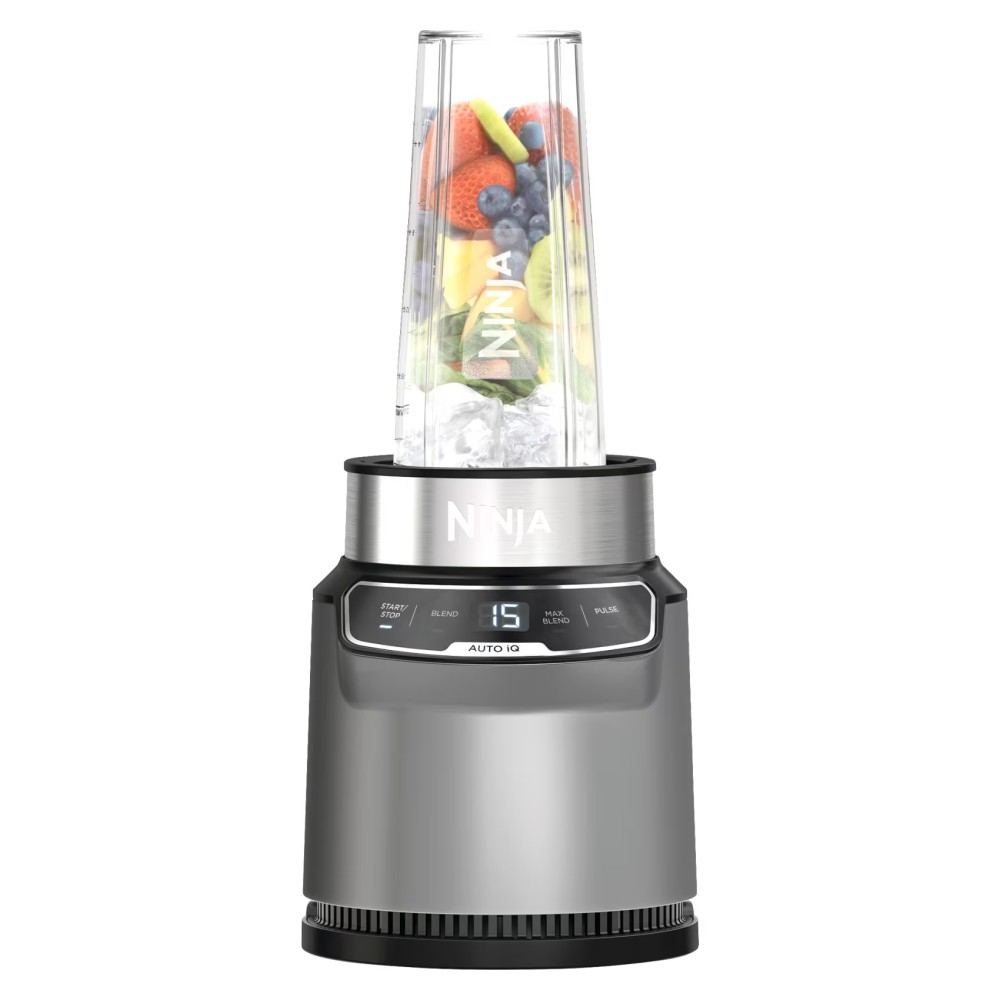 Ninja Nutri-Blender Pro with Auto IQ BN500ME Silver 1000W