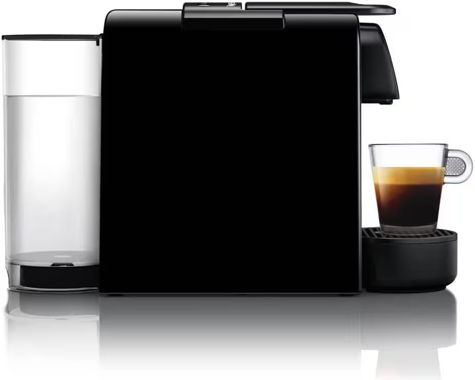 De'Longhi Nespresso Essenza Mini Coffee Machine, ‎0.6 Liters Water Tank Capacity, 1370 Watts, Removable Tank, Ultra-Compact Design, Automatic Shut-Off, Plastic, Black EN85.B