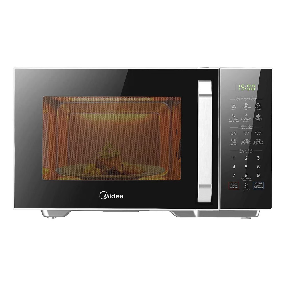 Midea Microwave EM9P032MX Silver 900W 29L