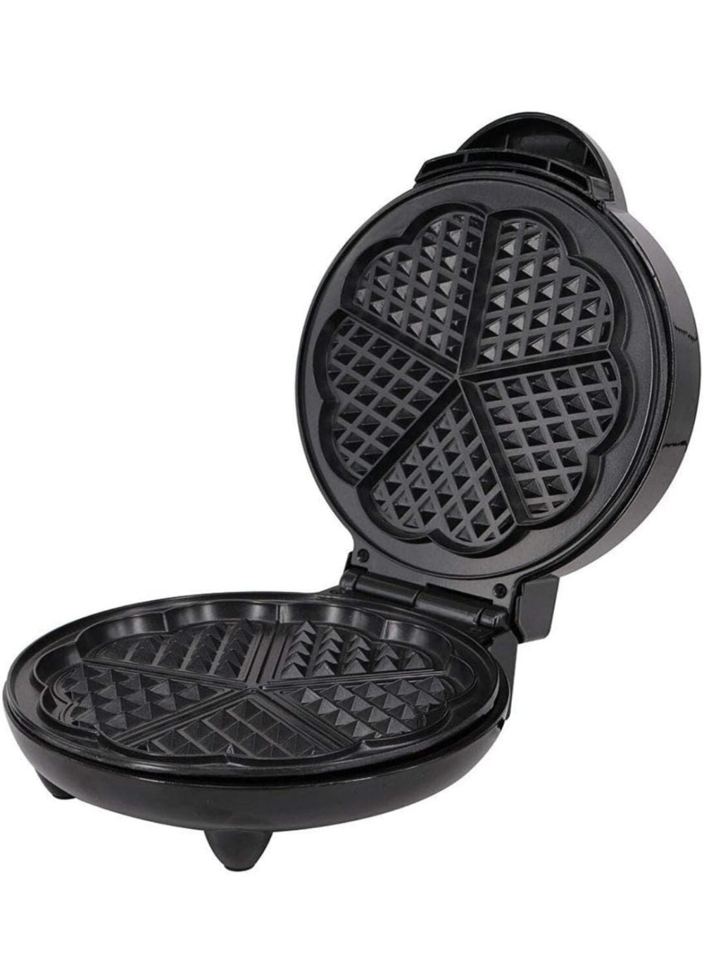 Electric Waffle Maker &ndash; Stainless Steel Belgian Waffle Iron with Non-Stick Plates &amp; Adjustable Temperature Control for Perfect Crispy Waffles