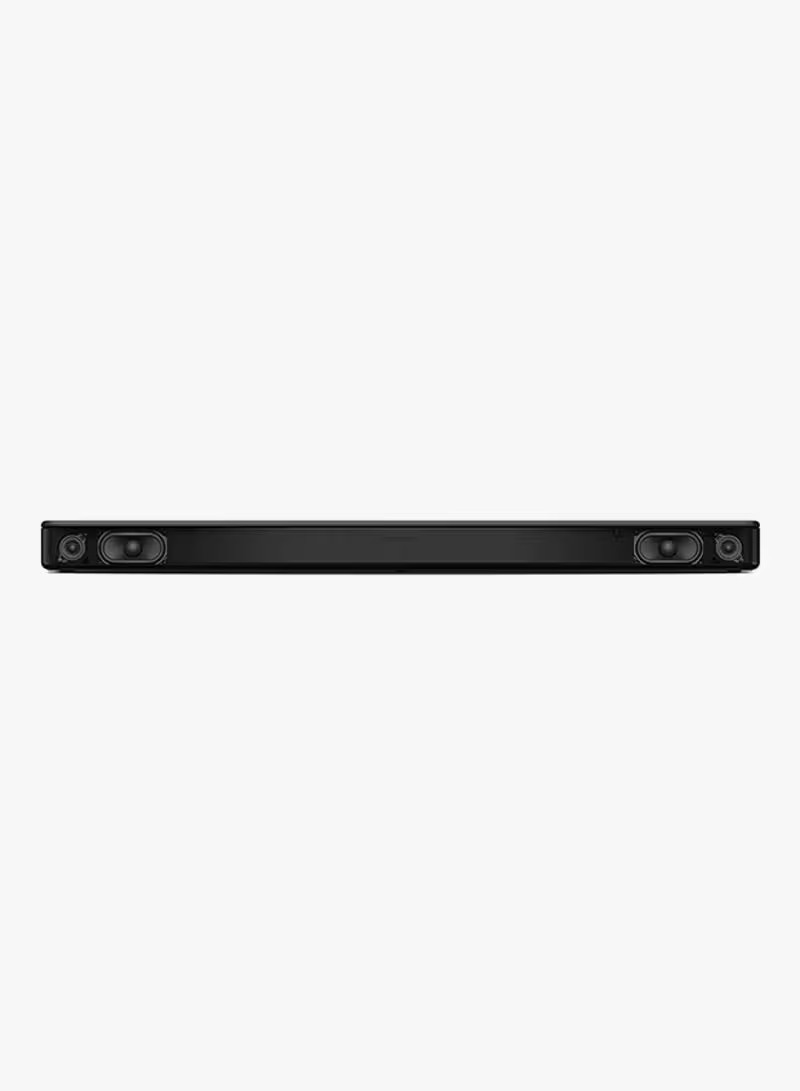 Sony 2 Channel Single Soundbar with Bluetooth technology HTS100, Black