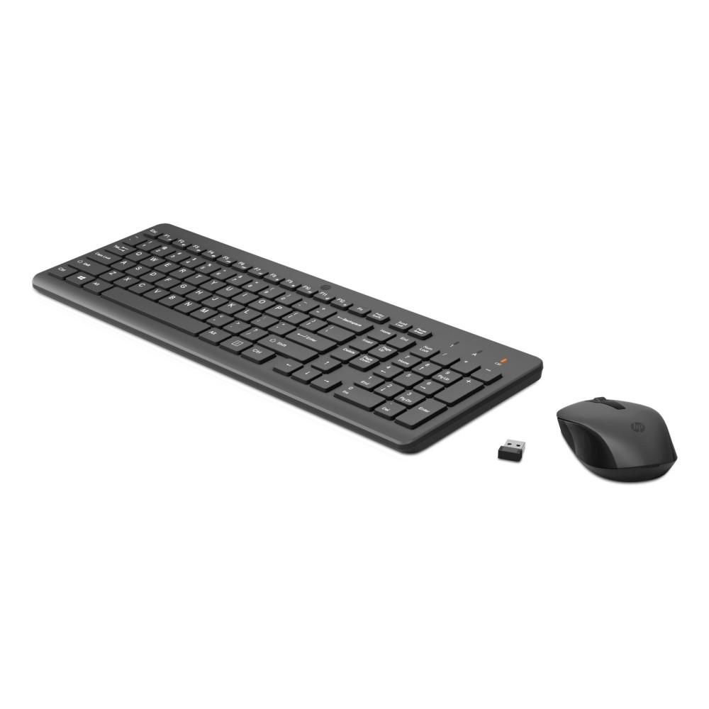 HP 330 Wireless LED Keyboard and Mouse Black