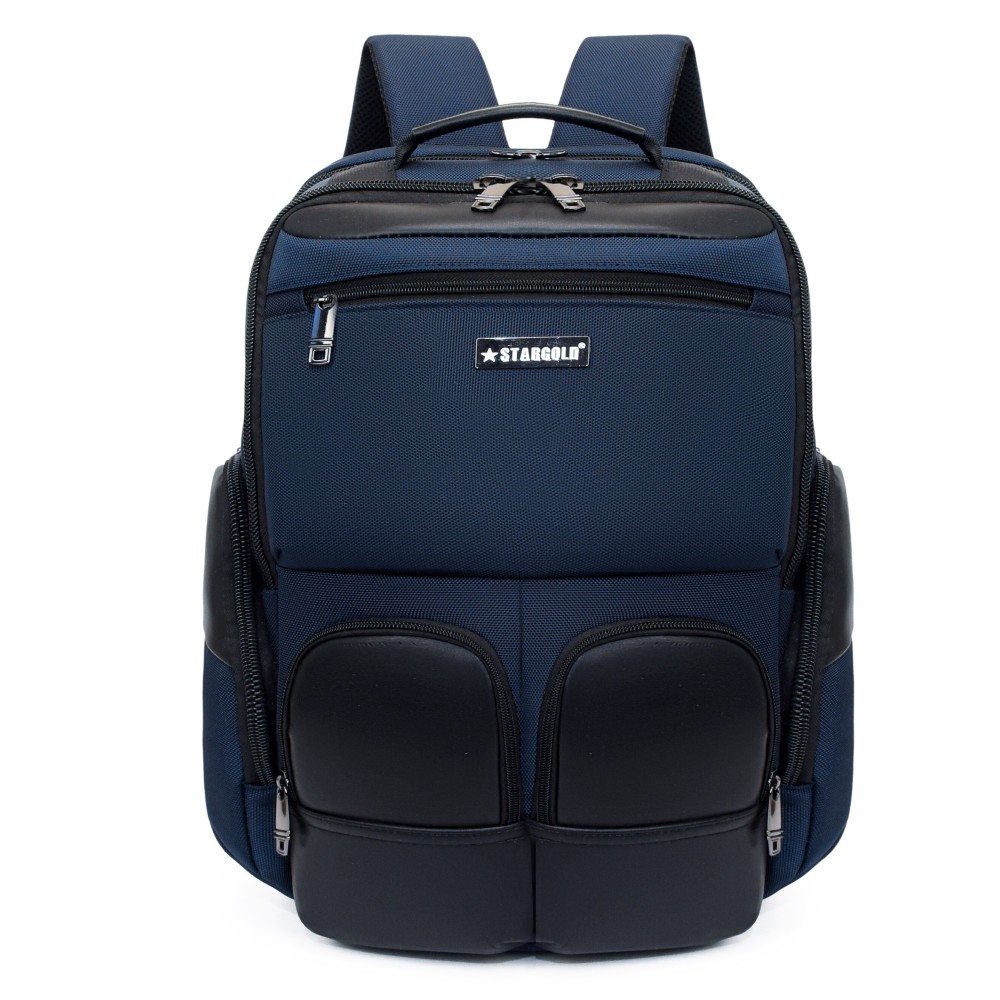 STARGOLD 17&quot; Backpack With Front Pocket, Anti-Theft Compartment, USB Port, Trolley Webbing, Dual Side Pockets And Laptop Compartment