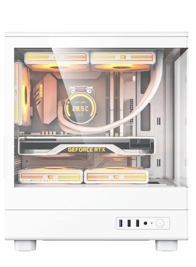 Powerfull Gaming Desktop Intel i5 12th Gen ASUS RTX3050 16GB RGB RAM,500GB NVMe SSD Truenort 240 CPU Liquid Cooler