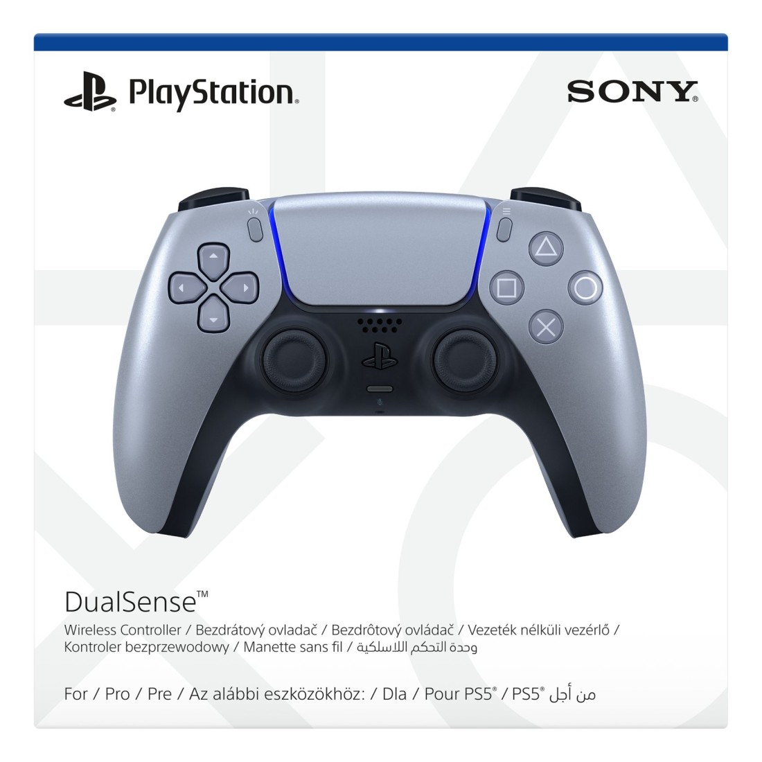Sony DualSense Wireless Controller For PlayStation 5 Sterling Silver