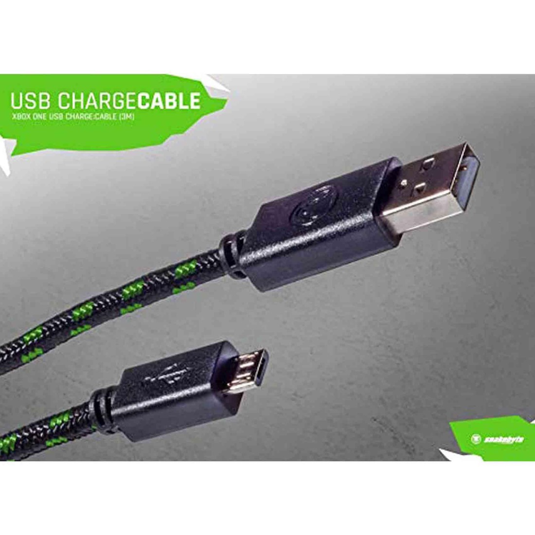 سنيك بايت سلك شحن USB لأجهزة إكس بوكس ون - متعدد الألوان