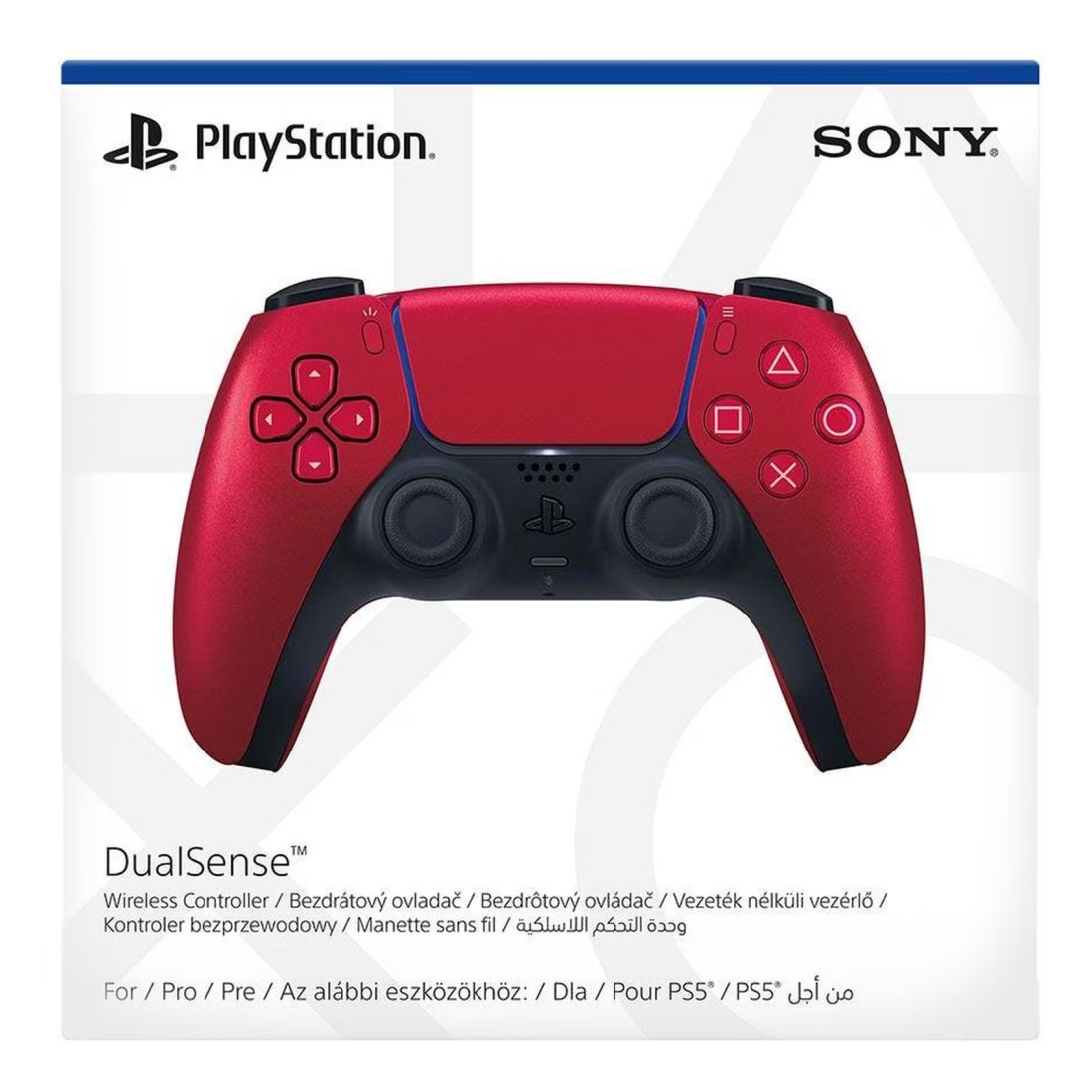 Sony DualSense Wireless Controller For PlayStation Volcanic Red