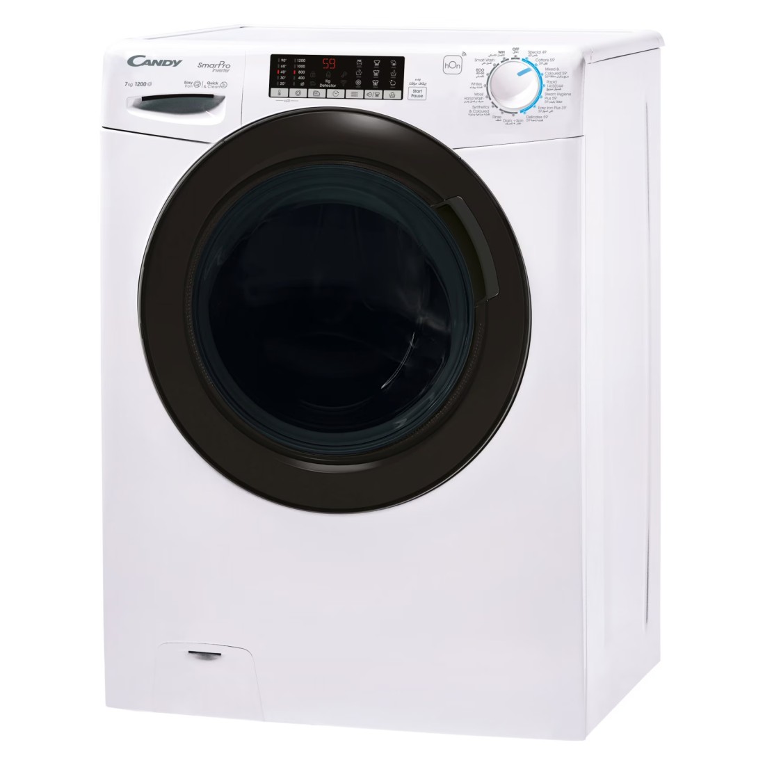 Candy SmartPro Inverter Washer CSO276TWMB-19 White 7kg
