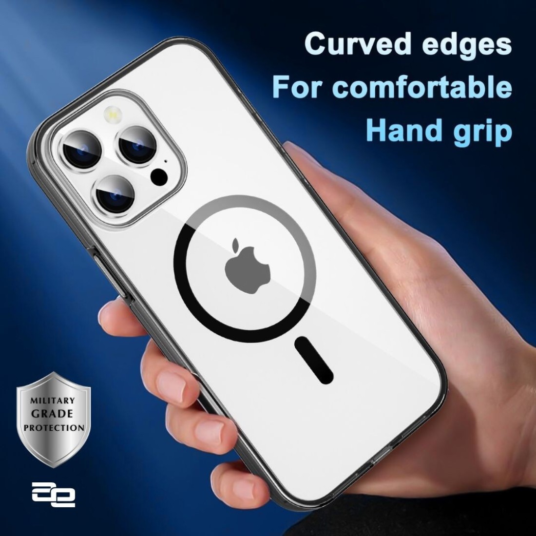 حافظة iPhone 16 Pro Clear MagSafe، حماية من الدرجة العسكرية iPhone16 Pro Max حافظة هاتف واقية مقاومة للصدمات ومغناطيس قوي، مضادة للخدش ومضادة لبصمات الأصابع بدون إطار عدسة، مضادة للاصفرار