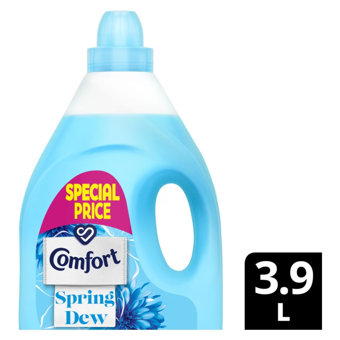 Comfort Spring Dew Fabric Softener Blue 3.9L