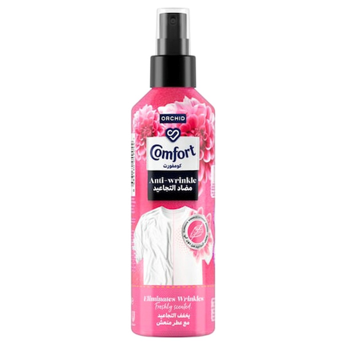 Comfort Anti-Wrinkle Freshly Scented Spray Orchid and Anti-Wrinkle Freshly Scented Spray Iris and Jasmine 200ml+200ml