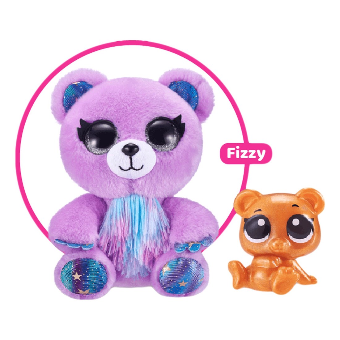 Zuru Coco Surprise Cones Classics Poncho Stuff Plush Toy Assorted