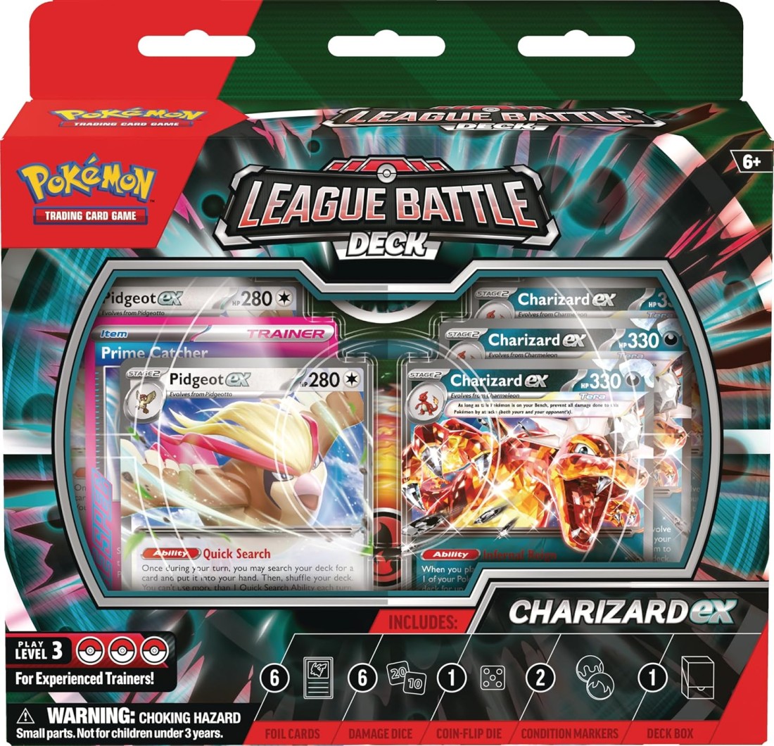 لعبة بطاقات التداول بوكيمون تشارزارد EX League Battle Deck