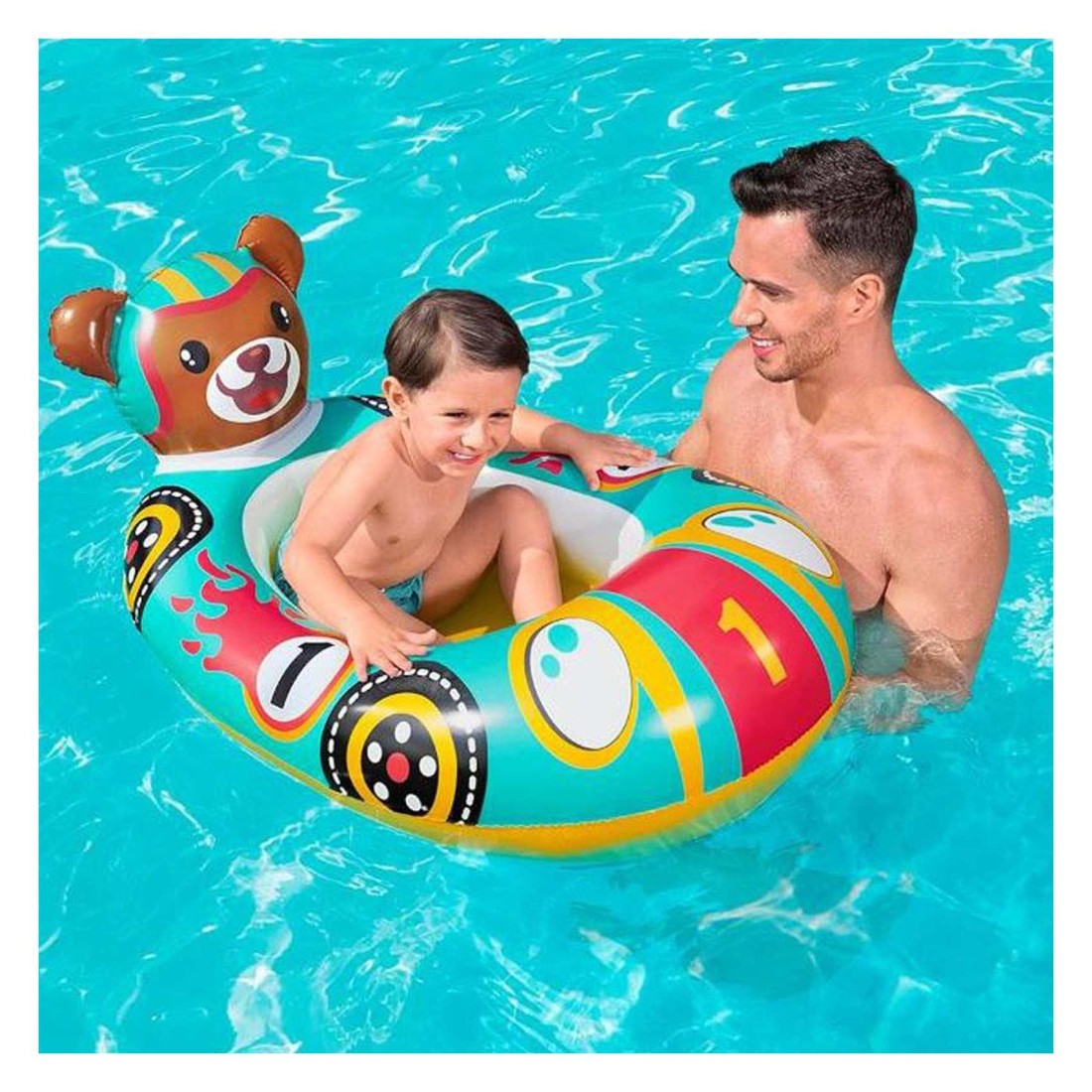 Bestway Splash Buddy Boat, Multicolour