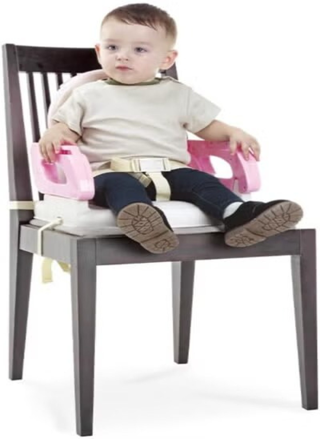 Radiotronics Fantastic-Kids-Toys Baby Dining Chair, 2-Level Height Adjustment, Can Be Used on Chair with 3-Point Safety Belt, Easily Foldable