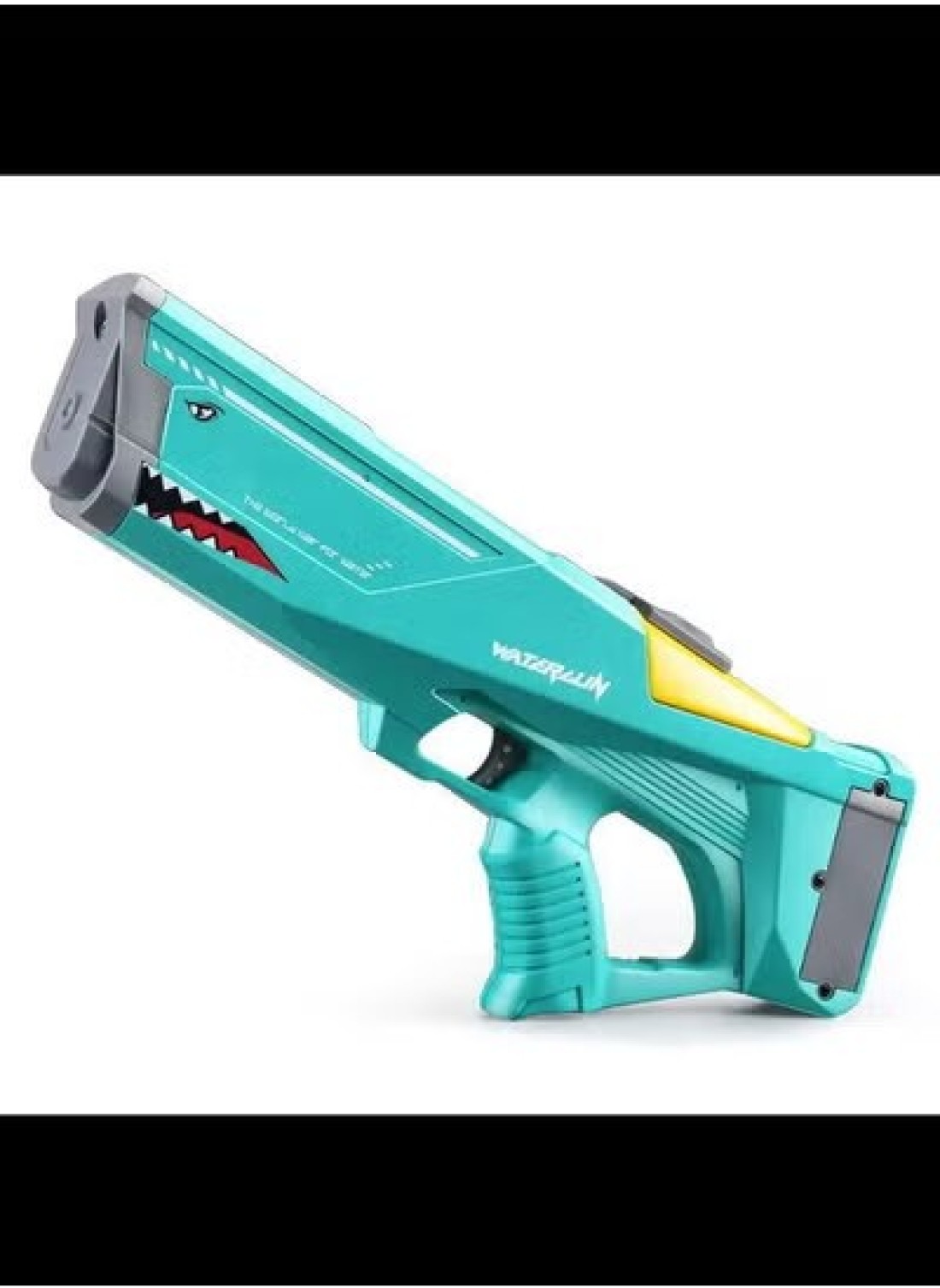 Radiotronics Toy Garrage Shark Electric Rechargeable Waterproof Water Bursting Gun Toy Sprayer for Summer, Outdoor, Beach & Pool Ideal for Kids, Adults, 550ml Capacity (Red)