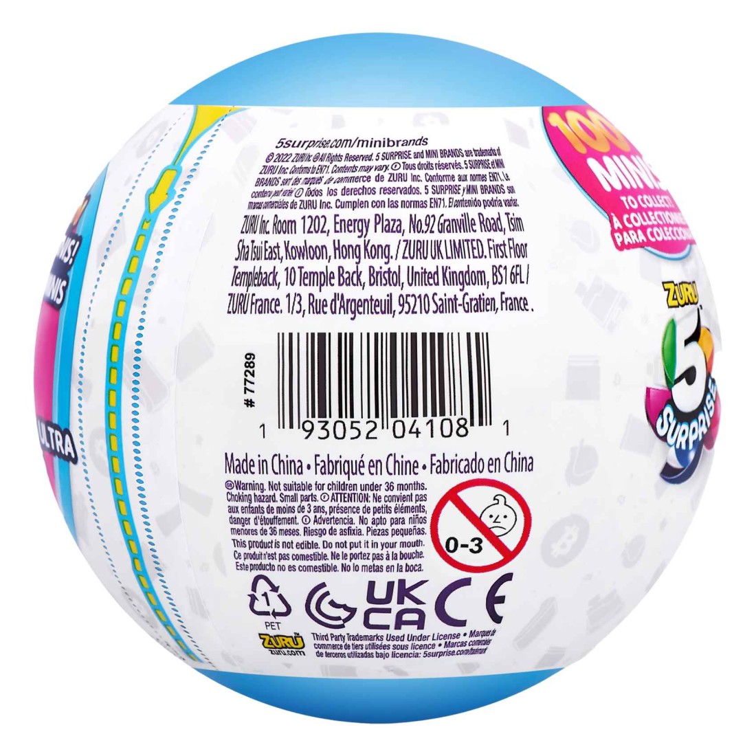 Zuru Mini Brands Global 5 Surprise Frozen Moment Toys Series 2