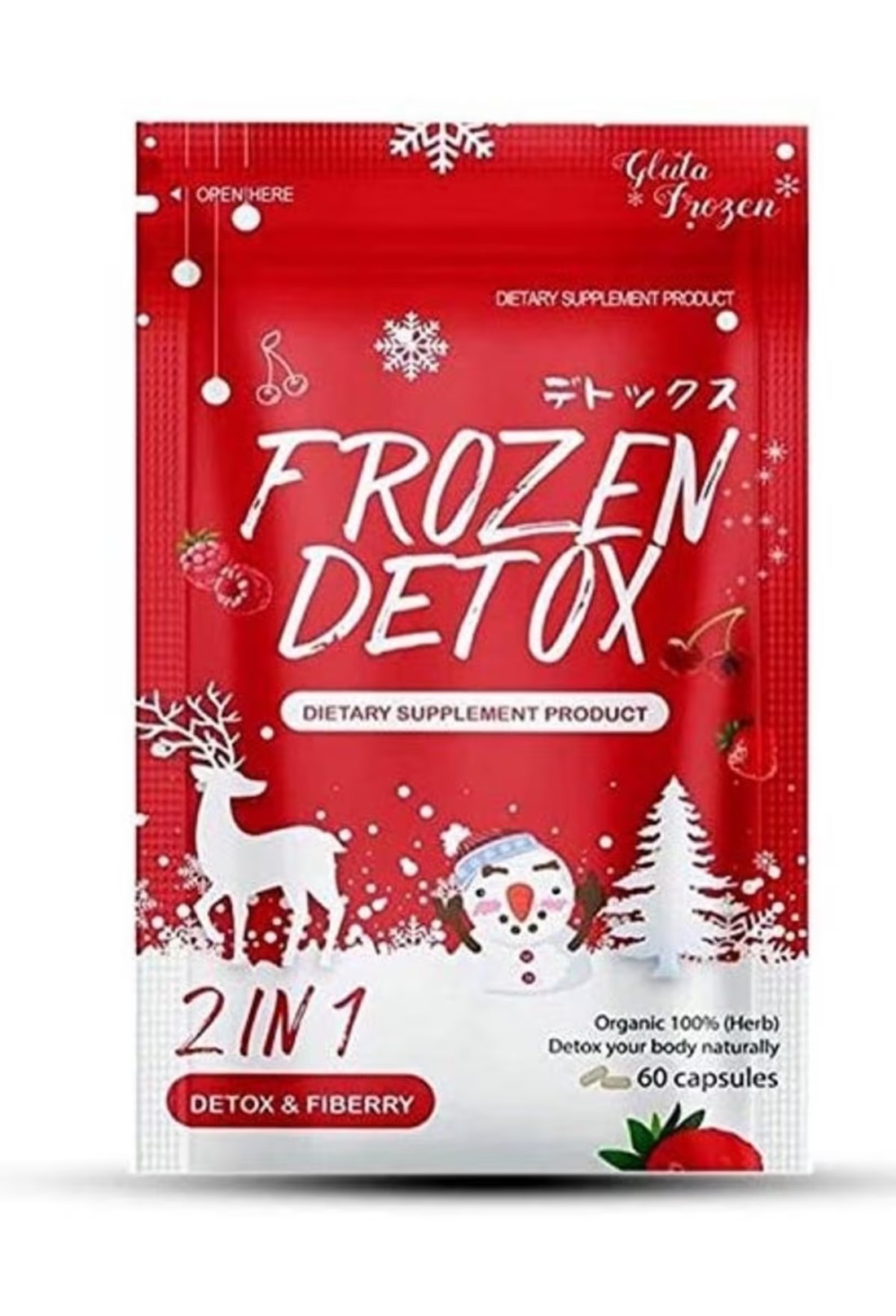 Frozen Detox 2in1 Quick Weight Loss Capsules