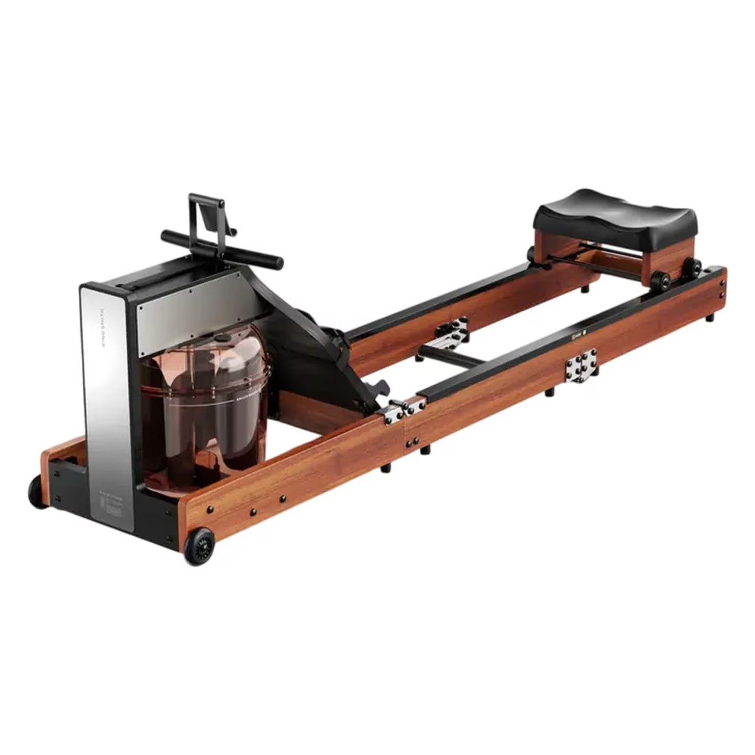 Kingsmith Water Resistance Rowing Machine, 68x58x50cm, Dark Brown