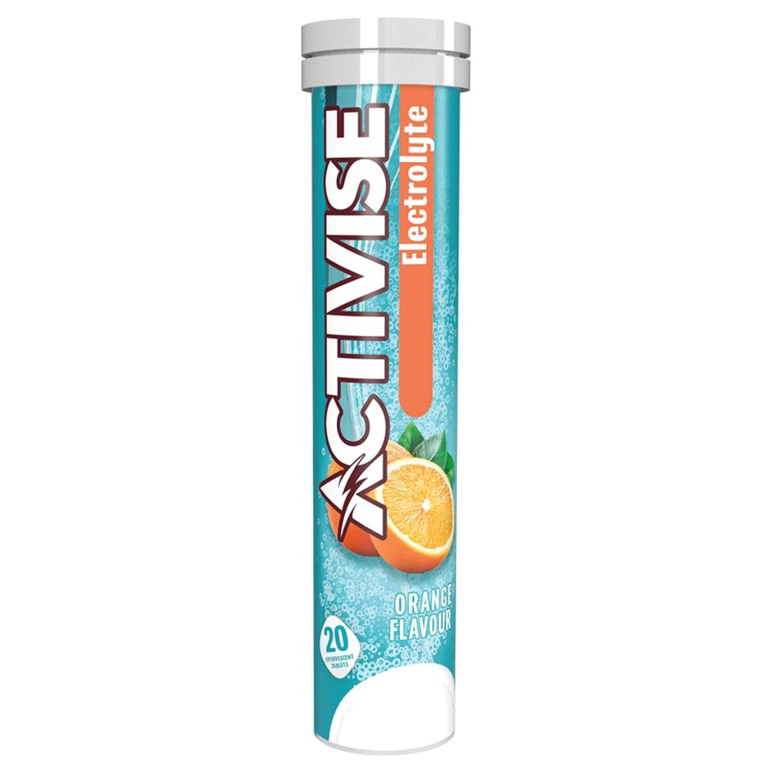 Activise Electrolyte Effervescent Tablets, Orange Flavour, 20 Tablets