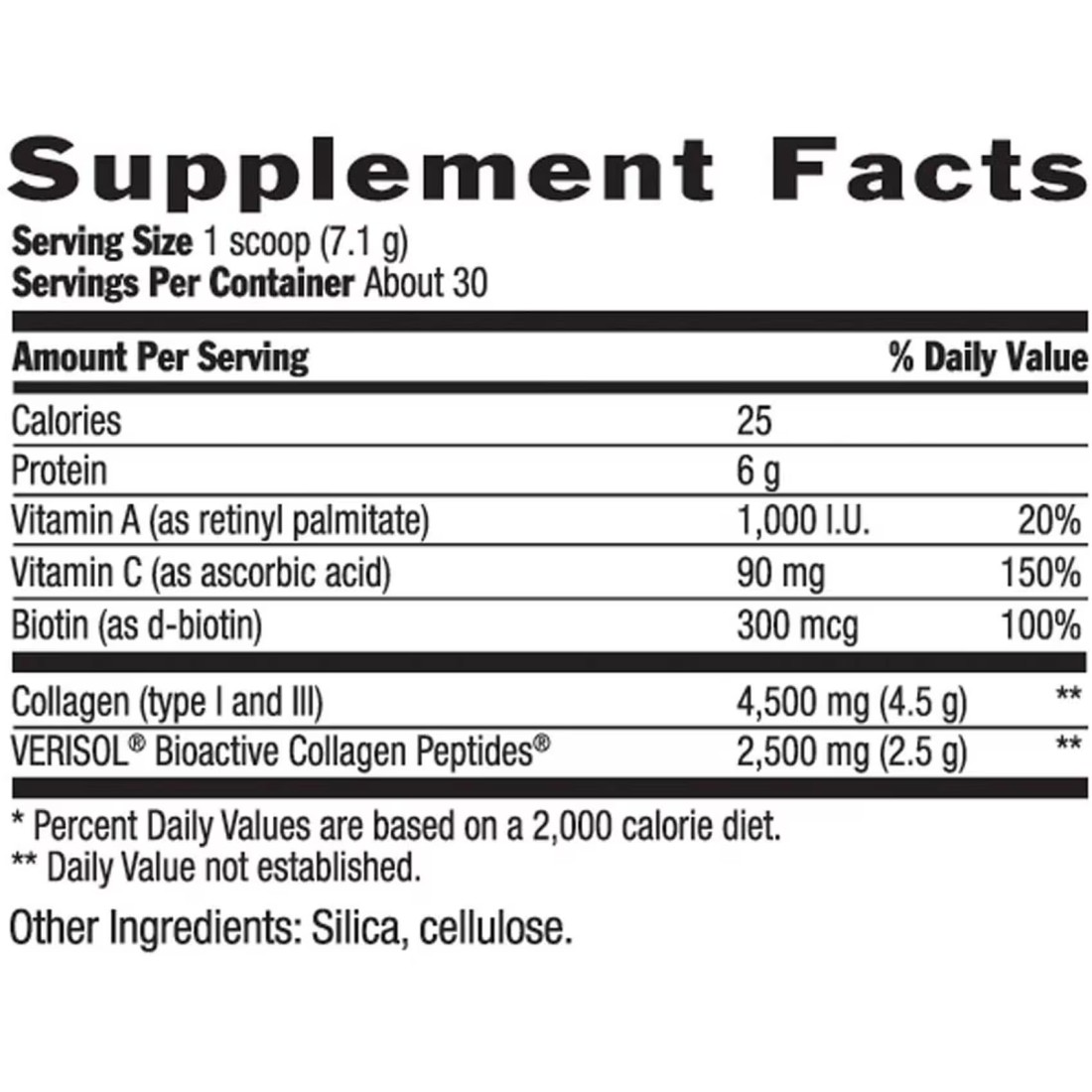 Country Life Collagen+Biotin Powder Dietary Supplement 213g