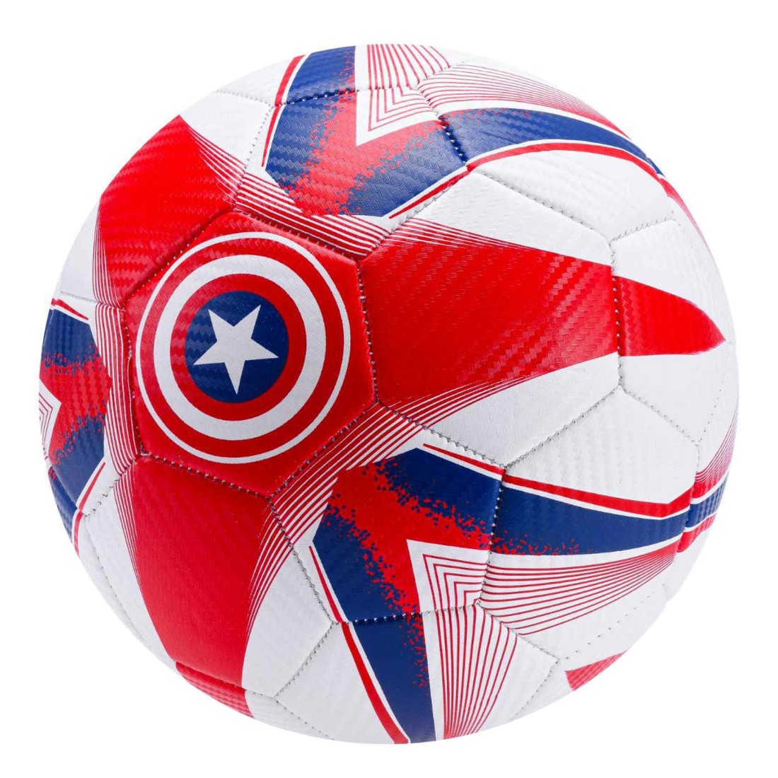 Marvel Captain America Themed Carbon Fiber Football