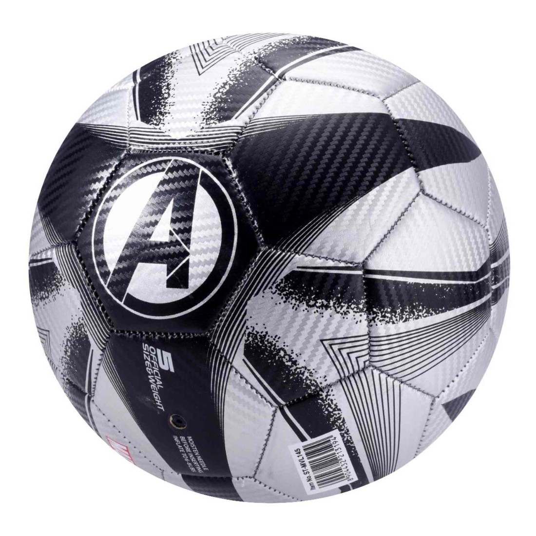 Marvel Black Panther Carbon Fiber Themed Carbon Fiber Football