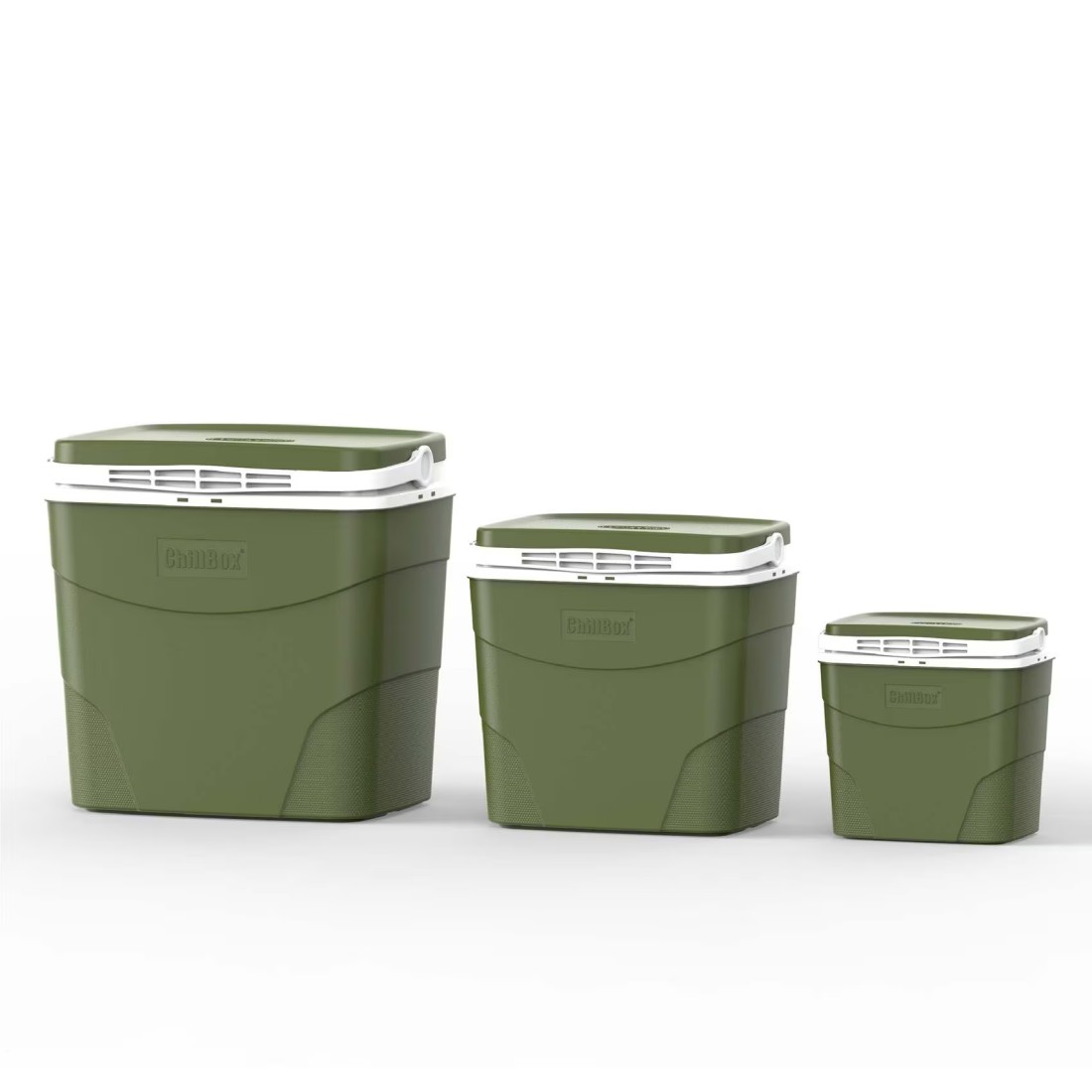 Cosmoplast 3-In-1 Chillbox Icebox IFEPCB075HG Hunter Green 4L+12L+24L
