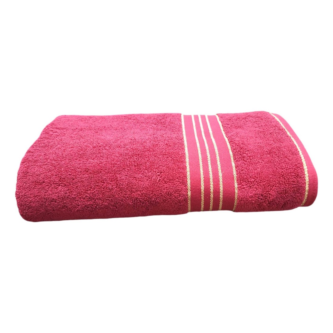 La Collection 550GSM Cotton and Polyester Bath Towel 55004110 Red 68x138cm