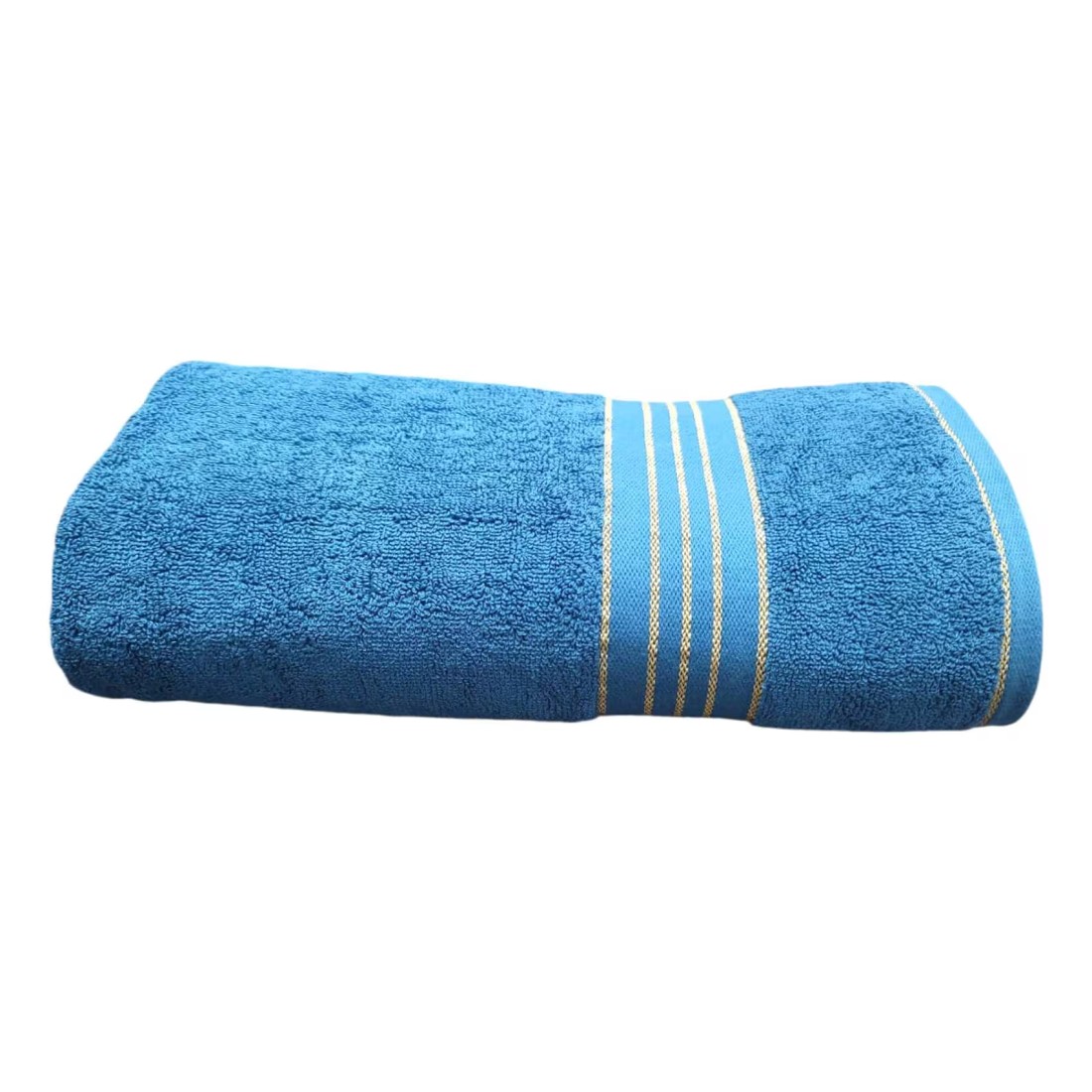 La Collection 550GSM Cotton and Polyester Bath Towel 55004110 Teal 68x138cm